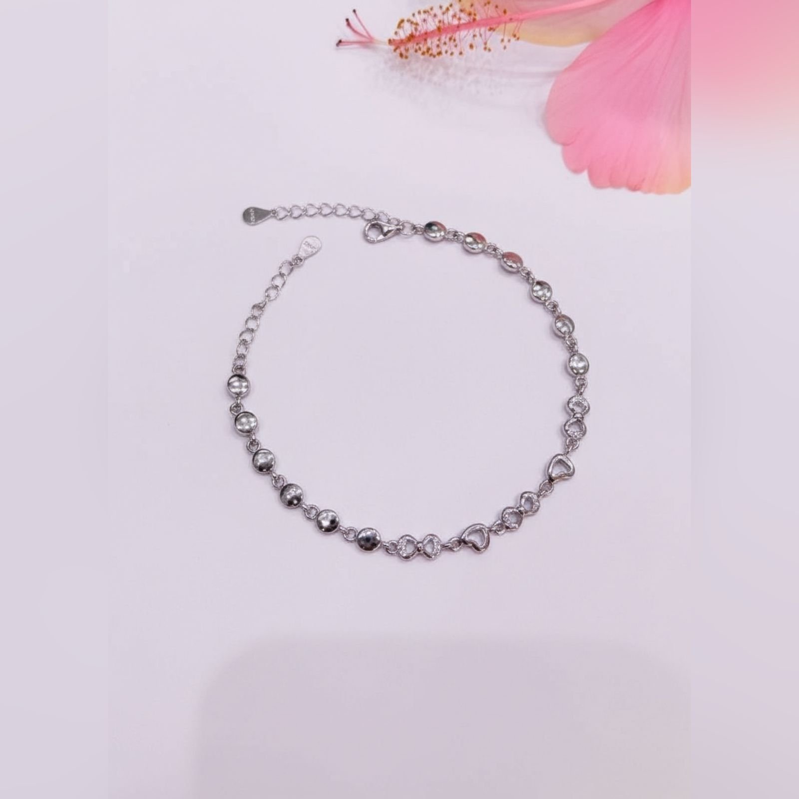 Double Heart Infinity Bracelet – Eternal Love & Timeless Elegance